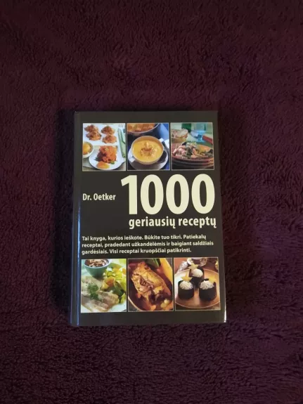 1000 geriausių receptų - Autorių Kolektyvas, knyga 1