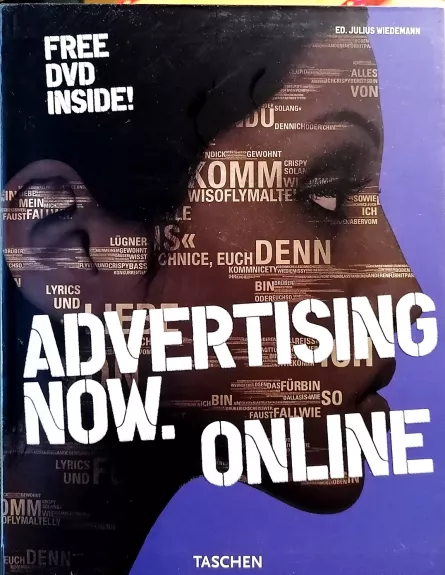 Advertising Now. Online (Free DVD inside) -  Julius Wiedemann, knyga