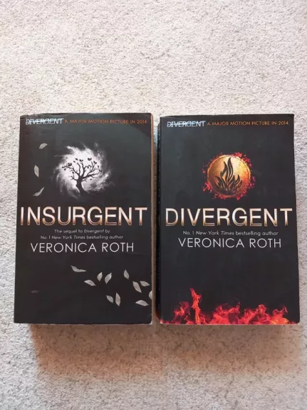Divergentė, Insurgentė - Roth Veronica, knyga