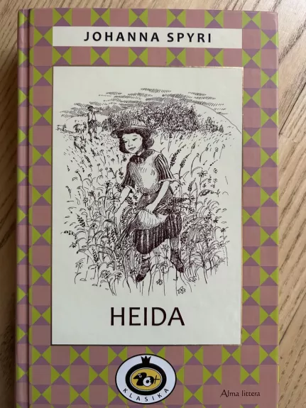 Heida - Johanna Spyri, knyga