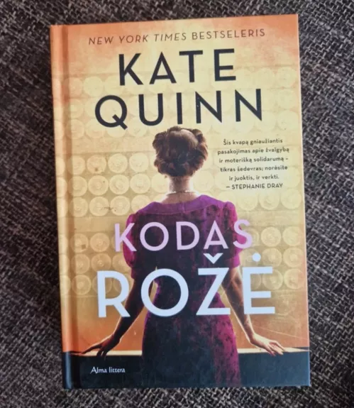 Kodas Rožė - Kate Quinn, knyga