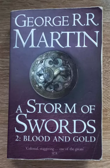 A Storm of Swords 2-Blood and gold - George R. R. Martin, knyga