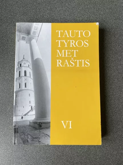 Tautotyros metraštis VI - Jonas Laurinavičius Ona Voverienė, knyga