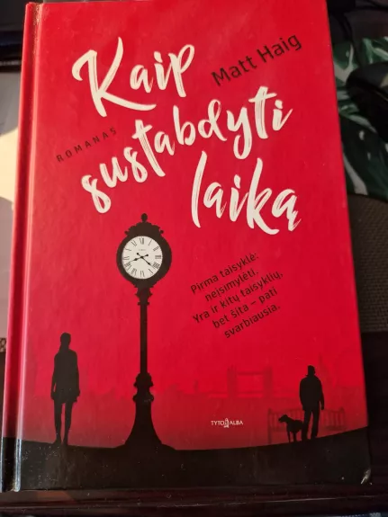 Kaip sustabdyti laiką - Matt Haig, knyga