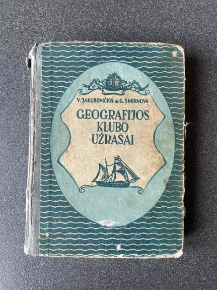 Geografijos klubo užrašai