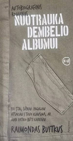 Nuotrauka dembelio albumui