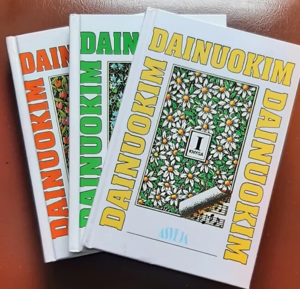 Dainuokim (3 knygos) - Eduardas ir kiti Kasperavičius, knyga