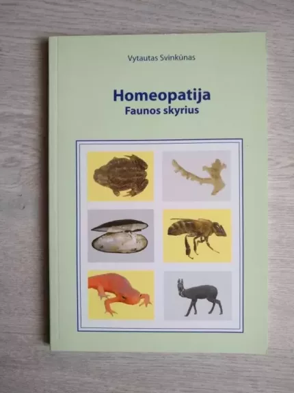 Homeopatija: Faunos skyrius - Vytautas Venckūnas, knyga