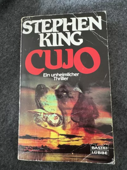 Cujo - Stephen King, knyga