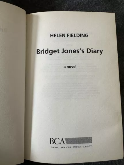 Bridget Jone’s Diary - Fielding Helen, knyga 1