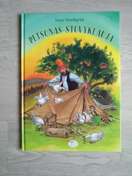 Petsonas stovyklauja - Sven Nordqvist, knyga