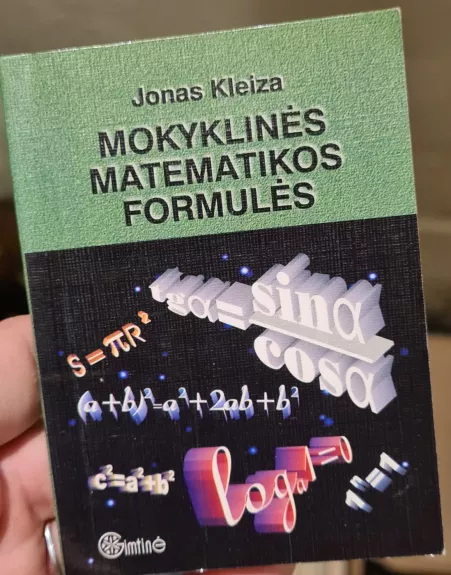 Mokyklinės matematikos formulės - Autorių Kolektyvas, knyga