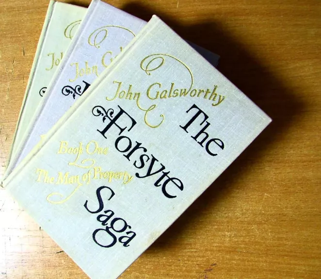 The Forsyte Saga - John Galsworthy, knyga