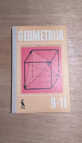 GEOMETRIJA 9-11 - V. Klopskis, Z.  Skopecas, M.  Jagodovskis, knyga