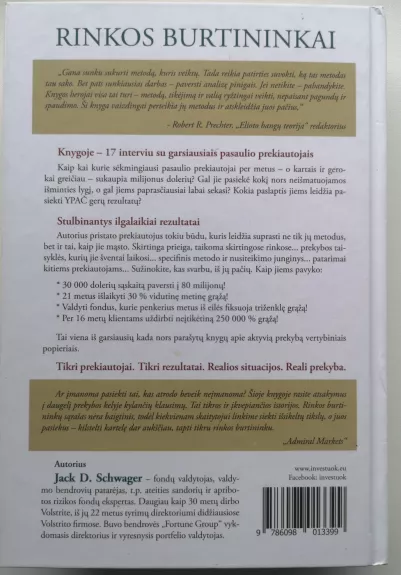 Rinkos burtininkai: interviu su garsiausiais pasaulio prekiautojais