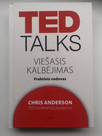 TED Talks. Viešasis kalbėjimas - Chris Anderson, knyga 1
