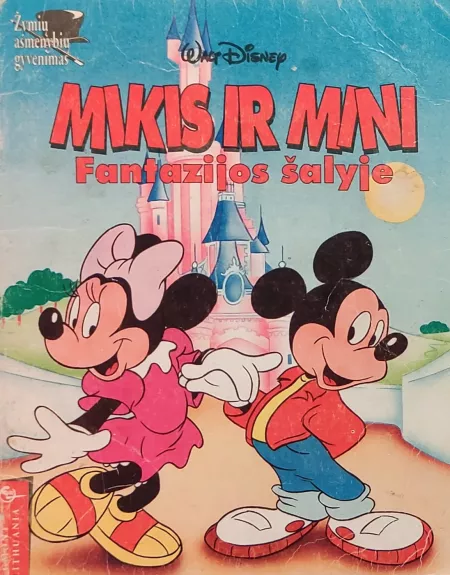 Mikis ir Mini Fantazijos šalyje - Walt Disney, knyga
