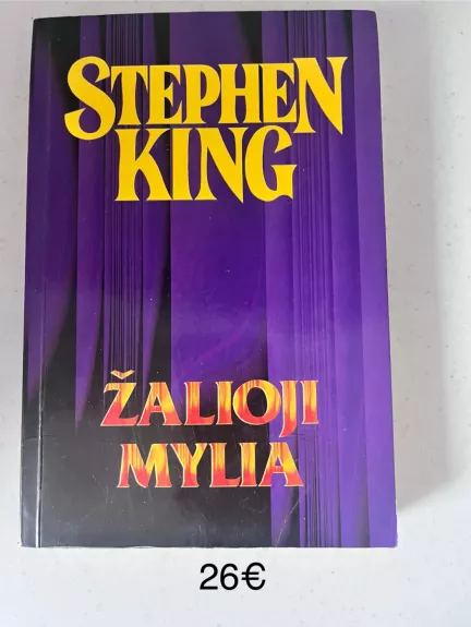 Žalioji mylia - Stephen King, knyga