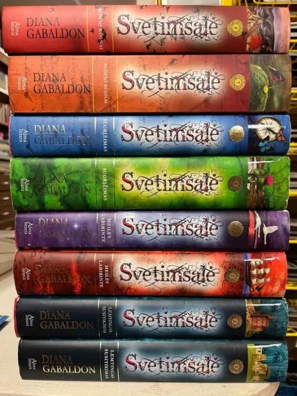 Svetimšalė (visa serija 8 knygos) - Diana Gabaldon, knyga