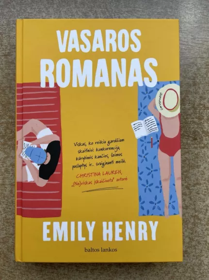 Vasaros romanas - Emily Henry, knyga