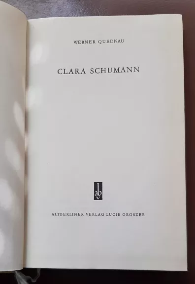 Clara Schumann