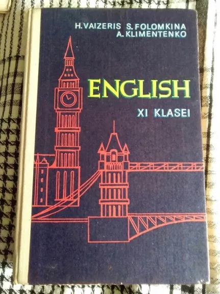 English XI klasei - H.Vaizeris A.Klimentenko, knyga