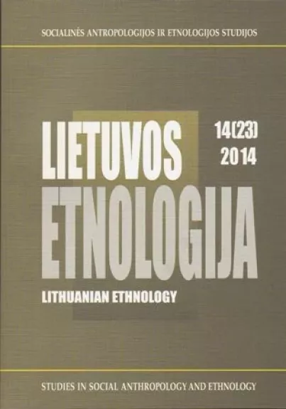 Lietuvos etnologija 14 (23) - Auksuolė Čepaitienė, knyga