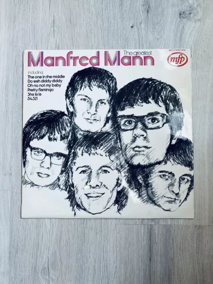 Manfred Mann - The Greatest - Manfred Mann, plokštelė 1