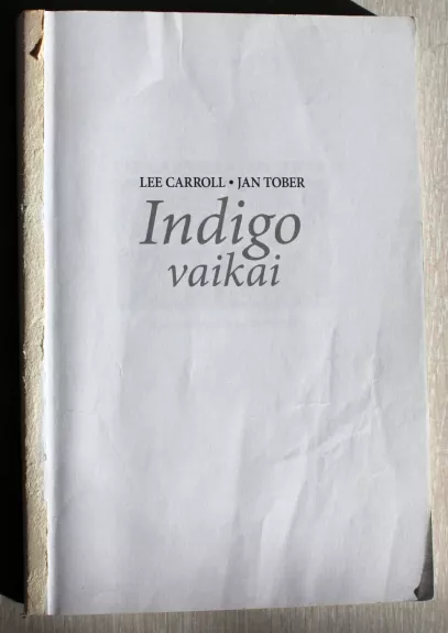 Indigo vaikai