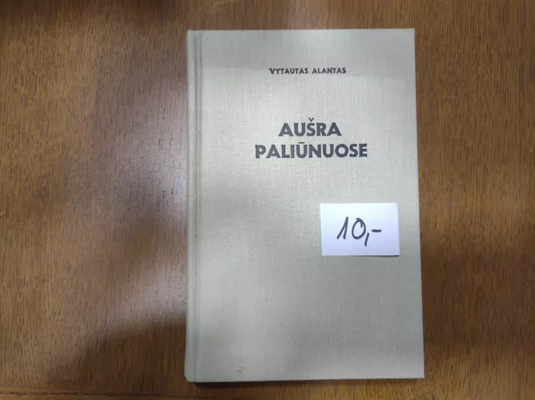 Aušra Paliūnuose - Vytautas Alantas, knyga