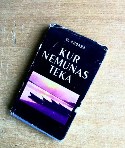Kur Nemunas teka - Česlovas Kudaba, knyga