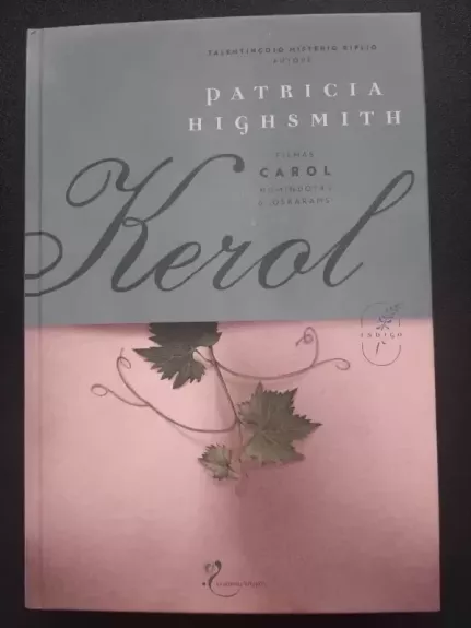 Kerol - Patricia Highsmith, knyga