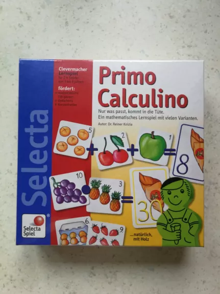 Stalo žaidimas Selecta “Primo Calculino”, 5 - 9 m. - , stalo žaidimas 1