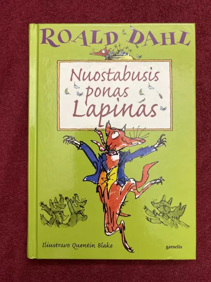 Nuostabusis ponas lapinas - Roald Dahl, knyga