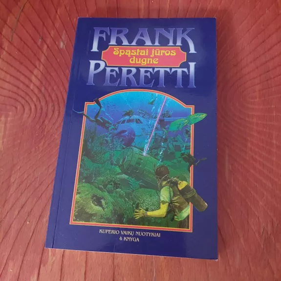 Spąstai jūros dugne - Frank Peretti, knyga