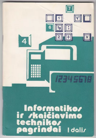 Informatikos ir skaičiavimo technikos pagrindai I dalis - A. Jeršovas, V.  Monachovas, knyga 1