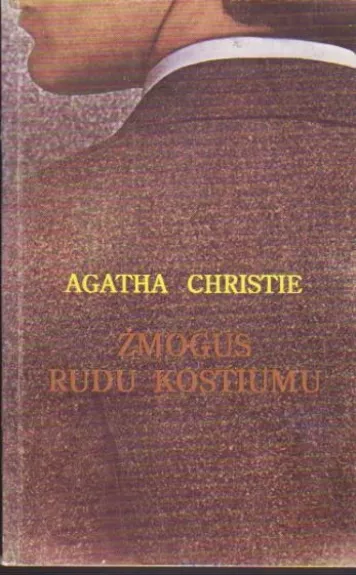 Žmogus rudu kostiumu - Agatha Christie, knyga