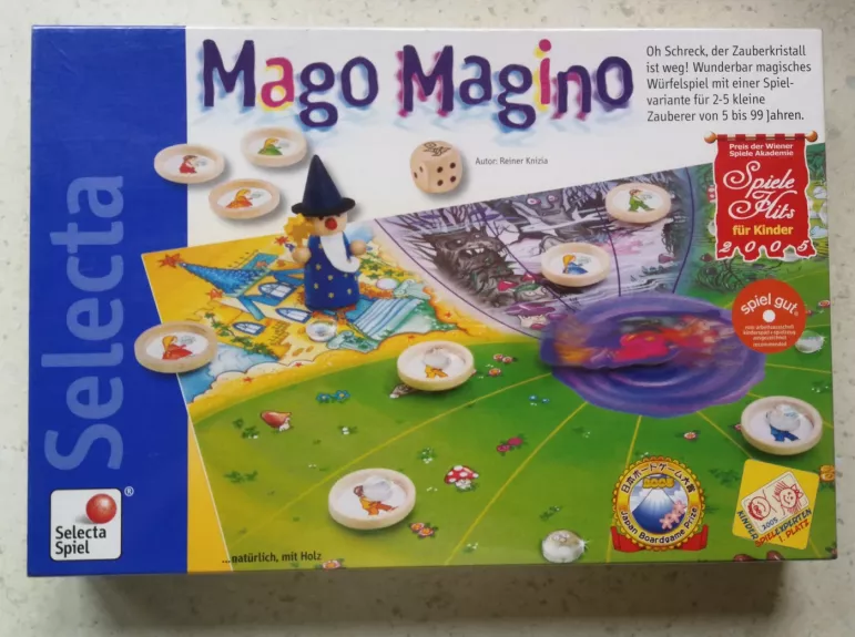 Stalo žaidimas Selecta "Mago Magino", nuo 5 m.