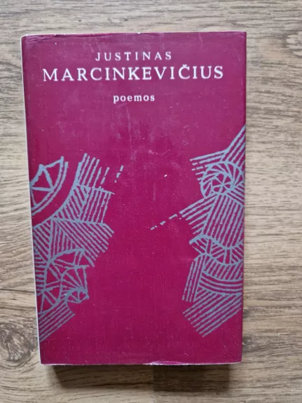 Poemos - Justinas Marcinkevičius, knyga