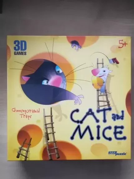 Lavinamasis stalo žaidimas "Katės ir pelės" / Board game Cat and Mice