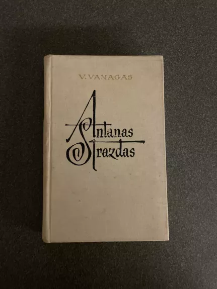 Antanas Strazdas - V. Vanagas ir kt., knyga