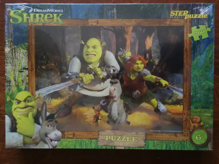 Dėlionė Puzzle 260 "Šrekas" / 260 Puzzle Shrek