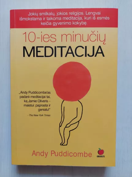 10-ies minučių meditacija - Andy Puddicombe, knyga