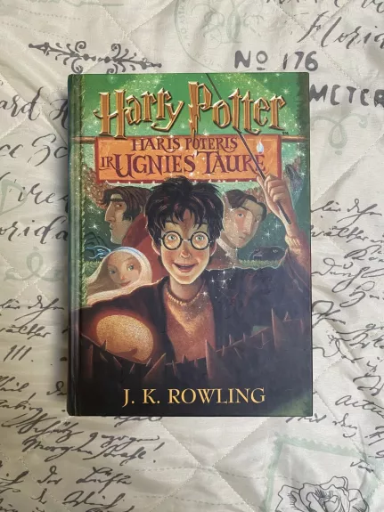 Haris Poteris ir Ugnies taurė - Rowling J. K., knyga 1