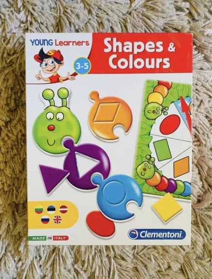 Clementoni žaidimas Shapes & Colours - , stalo žaidimas 1