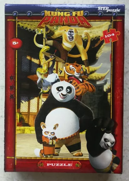 Dėlionė Puzzle 104 “Kung Fu Panda” / 104 Puzzle Kung Fu Panda