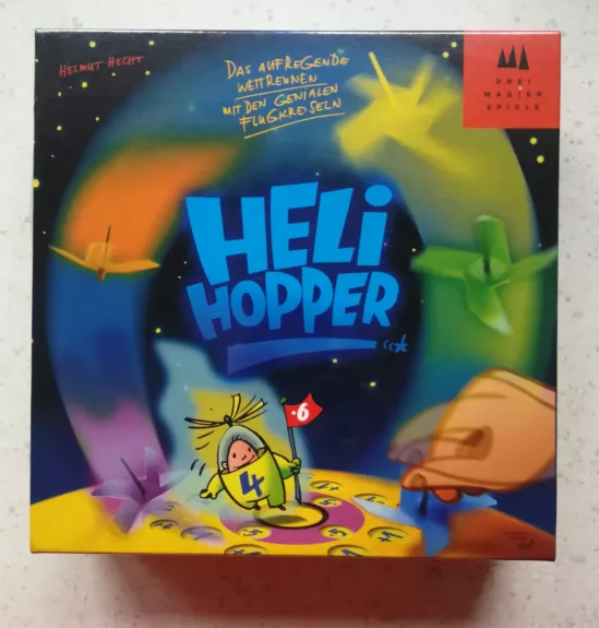 Stalo žaidimas Drei Magier Spiele "Skraidyklės"  / Heli Hopper, nuo 6 m.