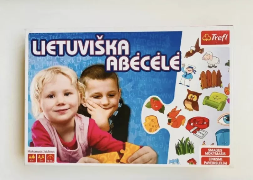 Lietuviška abėcėlė - , stalo žaidimas 1