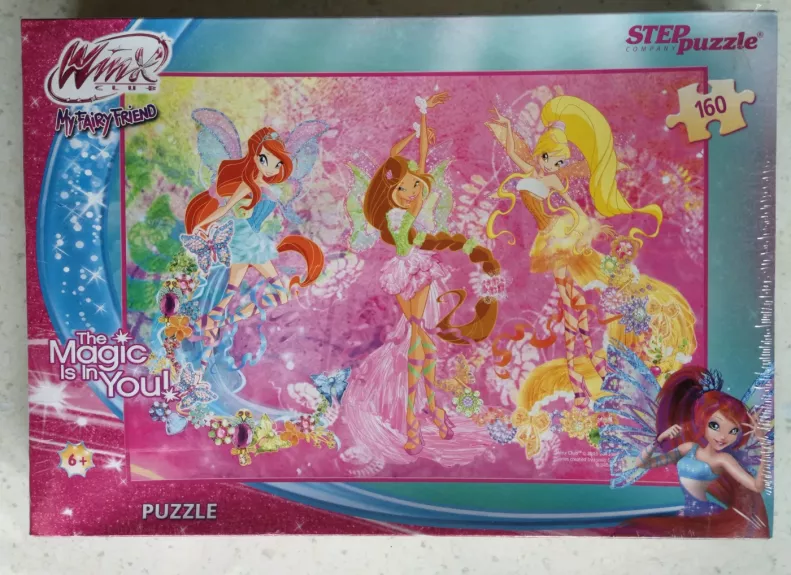 Dėlionė Step Puzzle 160 “Fėjos Vinksės” / 160 Puzzle Winx