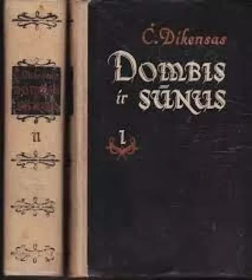 Dombis ir sūnus (1 - 2 tomai) - Charles Dickens, knyga